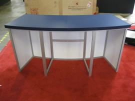 eSmart Custom Counter with Aluminum Extrusion Frame, Laminate Counter Top, and EcoBoard Graphics -- Image 4